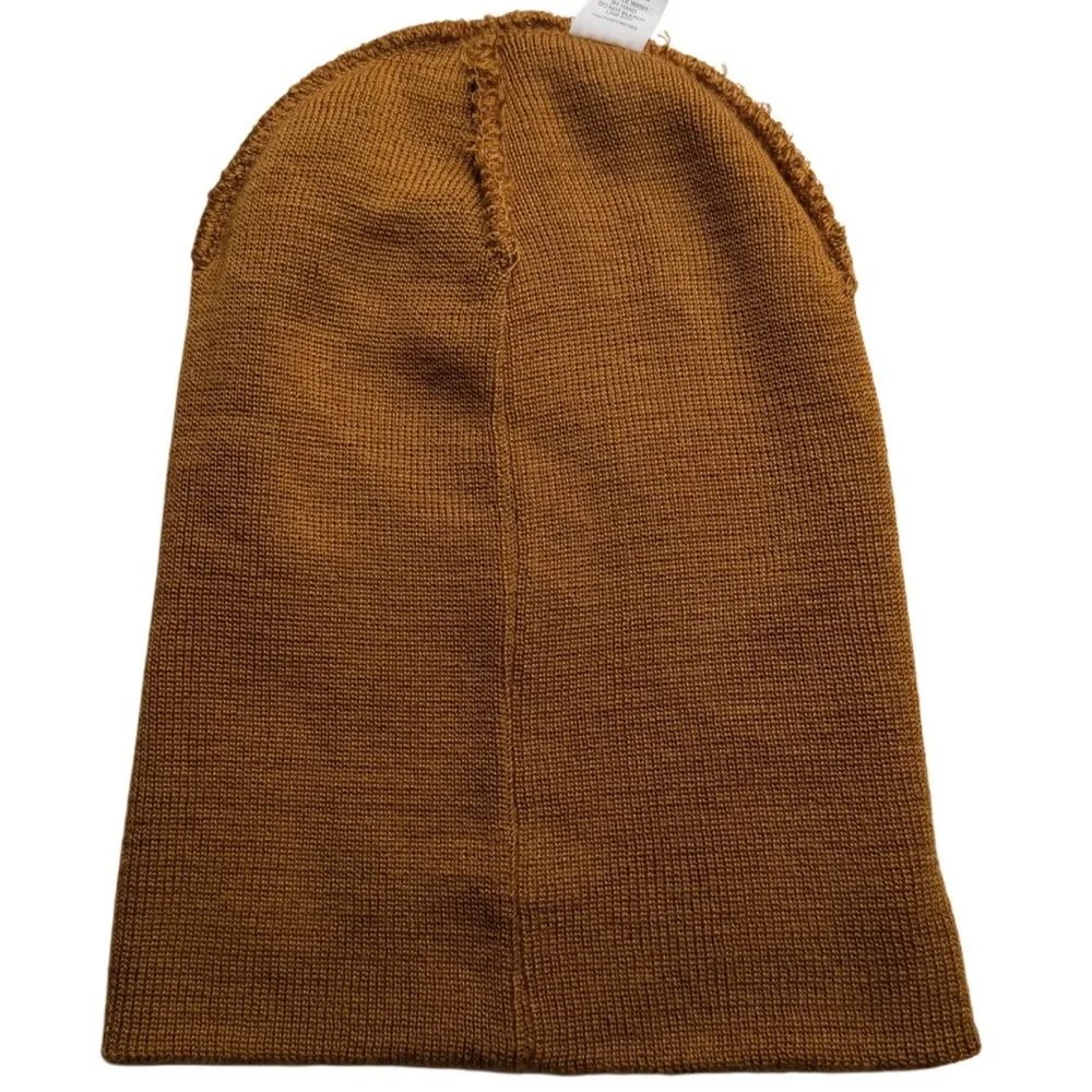Adidas Original Trefoil Logo‎ Knit Beanie Hat OSFA Acrylic Brown/Rust